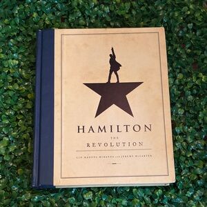 Hamilton The Revolution Hardcover Book - Black and Cream
